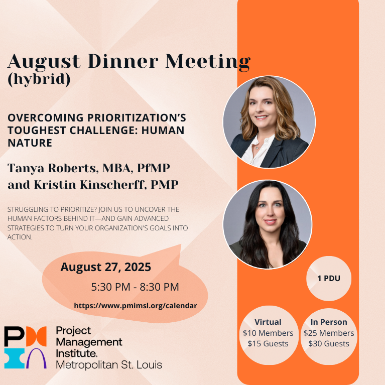 August Chapter Meeting