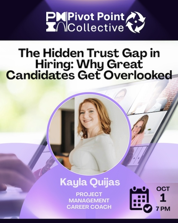 Pivot Point Collective: Career Transition Support for Project Professionals 10/1/26 (virtual)